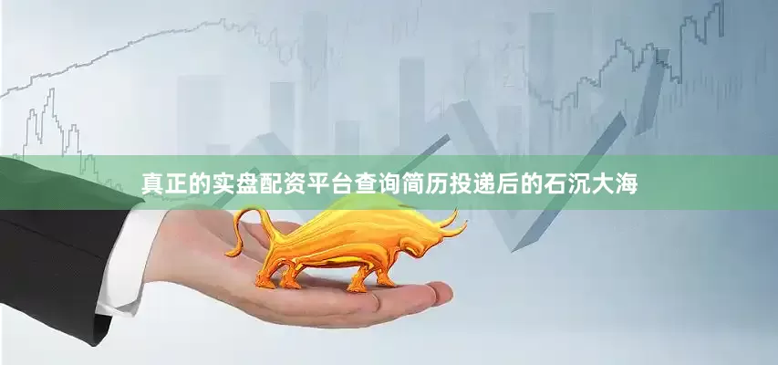真正的实盘配资平台查询简历投递后的石沉大海
